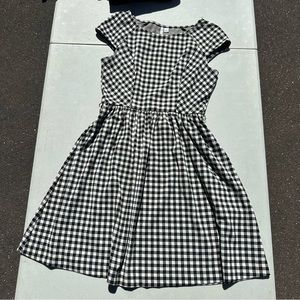 B&W Small plaid dress
